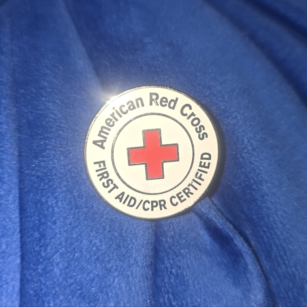 American Red Cross | Vintage First Aid/CPR Certified Pin